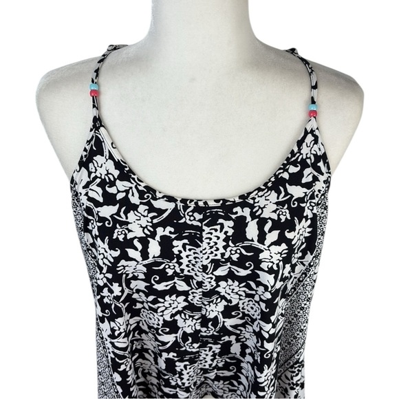 Apt. 9 Intimates Black & White Floral Tank Size L - Picture 3 of 6
